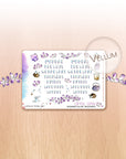 Buzzing in the Rain - Watercolor Planner Stickers MINI - Weekly Lettered Headers