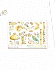 Beach Watercolor Stickers