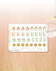 Far Away - Decorative Watercolor Stickers MINI - Hot Beverages