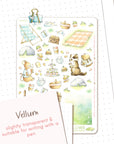 In The Willows 🌸 Picnic on The Grass Stickers Illustrations