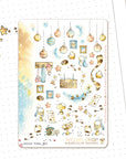 Christmas baubles stickers