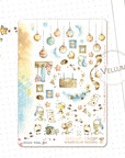 Christmas baubles stickers
