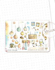 Christmas Baubles planner stickers