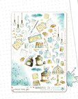 Writing At Dawn - Decorative Stickers - Inkpots FOILED ✨