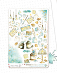 Writing At Dawn - Decorative Stickers - Inkpots FOILED ✨