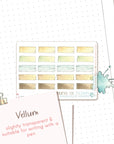 Planner stickers mini washi tapes