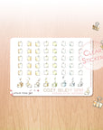 Watercolor Sticky Notes Stickers