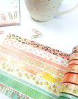 Far Away - Foiled Washi Tape with Clouds
