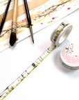 Love Is In The Air - Washi Tape with Birch Tree