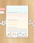 Late Summer - Watercolor Planner Stickers - Monthly Miniboxes