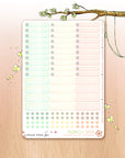 Off The Clock - Watercolor Planner stickers - 1,5’’ Miniboxes