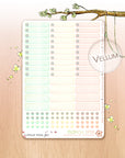 Off The Clock - Watercolor Planner stickers - 1,5’’ Miniboxes