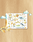 Feathery Fall - Decorative Watercolor Stickers MINI - Birds