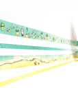 Playing In The Sand - 15mm Washi Tape - Cactus and Succulents Turquoise
