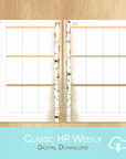 Love Is In The Air - Printable Classic Happy Planner Size - 1 Week on 2 Pages