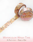 A Pug's Life - 15mm Foiled Washi Tape - Butterflies