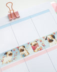 A Pug's Life - 20mm Foiled Washi Tape - Pugs