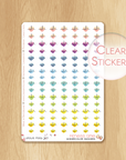 Rainbow Fitness Collection : 56 Cardio Stickers