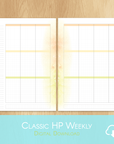Off The Clock - Printable Classic Happy Planner Size - 1 Week on 2 Pages