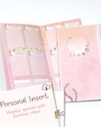 Undated Traveler's Notebook Insert - Personal sized [August]