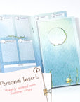 Undated Traveler's Notebook Insert - Personal sized [June]