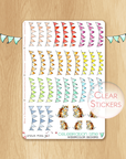 Rainbow Collection - Party Banners & Hedgehogs