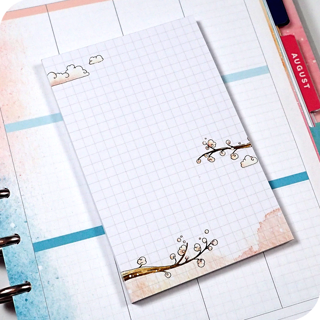 Pocket sized notepad love theme