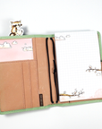 Pocket sized notepad love theme