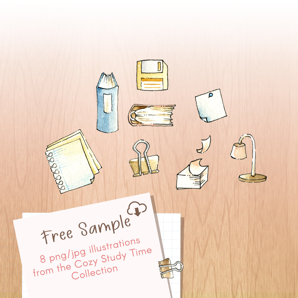 Cozy Study Time - Free Digital Sample – Linouspots