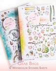 Grab Bags with 12 Mixed Stickers Sheets