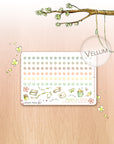 Off The Clock - Watercolor Planner Stickers MINI - Many Many Dots