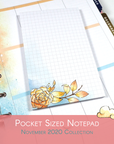 Feathery Fall - Pocket sized Notepad