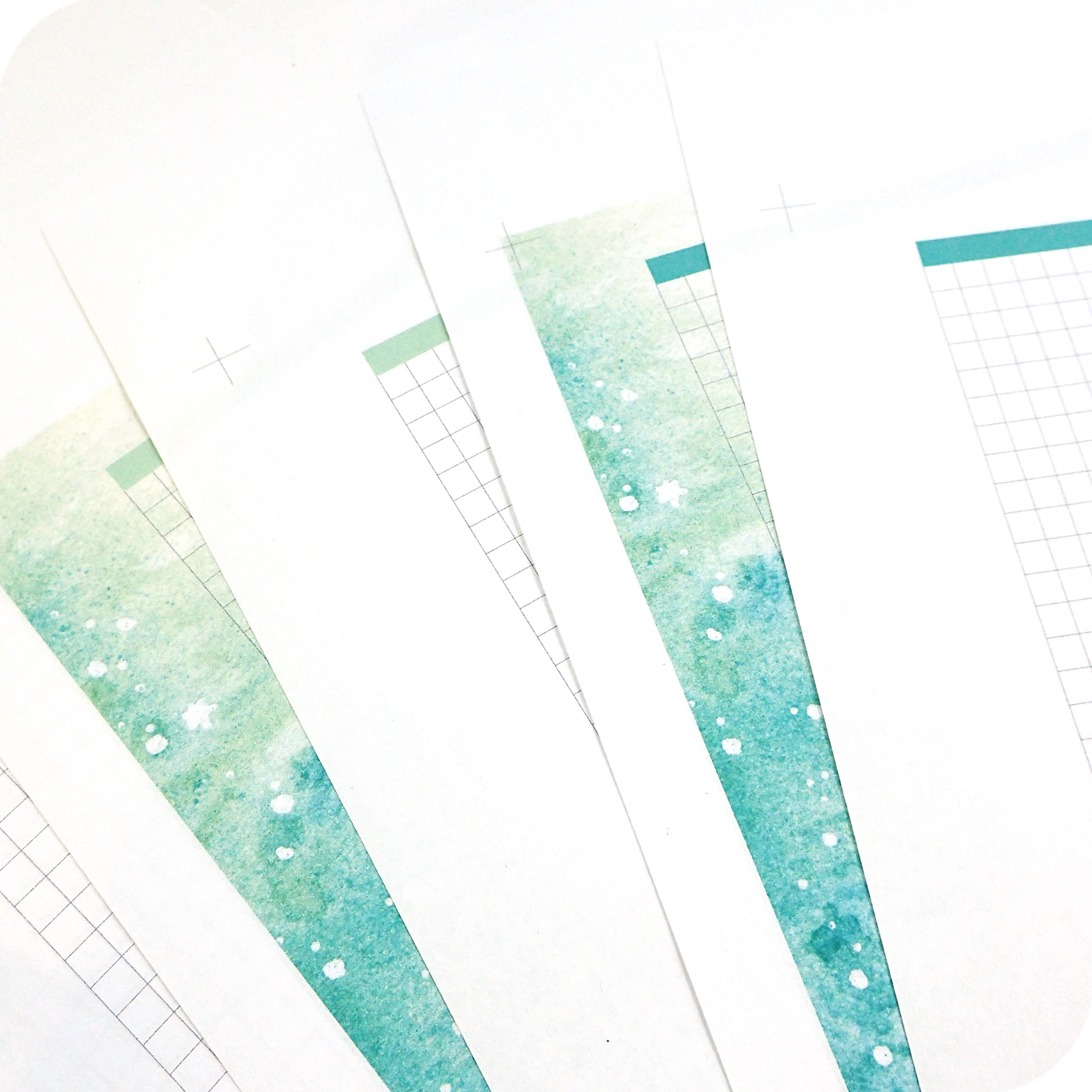 Printable inserts for Aura Estelle A5 wide planners in Christmas colors