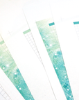 Printable inserts for Aura Estelle A5 wide planners in Christmas colors