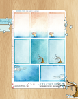 Frosty Times - Watercolor Planner Stickers - 1,5'' Fullboxes
