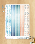 Frosty Times - Watercolor Planner Sticker s- 13 Washis Stickers