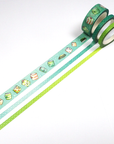 Washi Tape with Planners Pattern in Turquoise