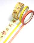 Watercolor Washi Tapes with Sea stars